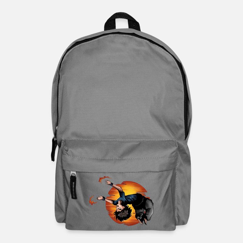 Backflip Anime Manga Figure - Backpack - elephant grey