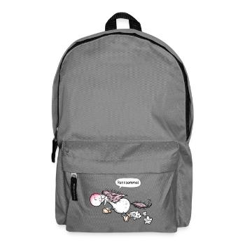 Die Rennsemmel - Rucksack - Mittelgrau - Vorne