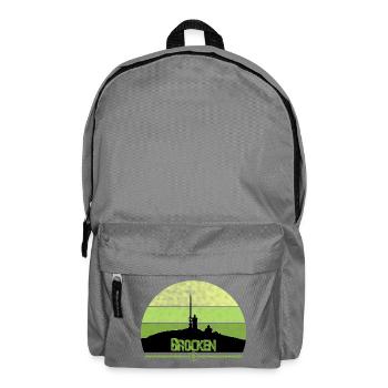 Harz Style - Brocken - Wir lieben den Harz - Rucksack - Mittelgrau - Vorne