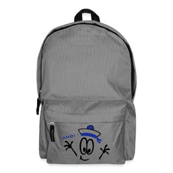 Sailor, ahoy, comic - Backpack - elephant grey - Front