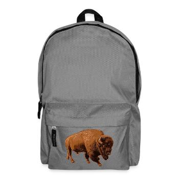 Bison - Rucksack - Mittelgrau - Vorne