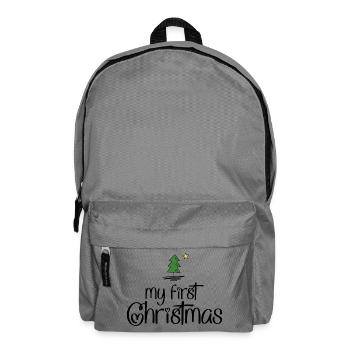 My first Christmas - Backpack - elephant grey - Front