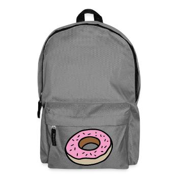 Donut - Rucksack - Mittelgrau - Vorne