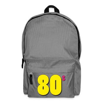 80s BIG - Rucksack - Mittelgrau - Vorne