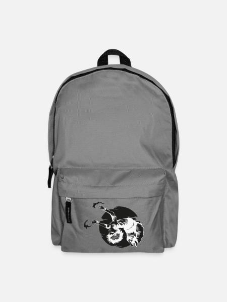 Backflip Anime Manga Figur - black - Rucksack - Mittelgrau