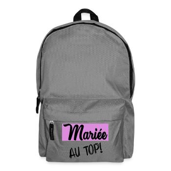MARIEE. FUTURE MARIEE. EVJF - Sac à dos - gris éléphant - Devant