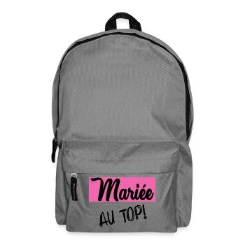 FUTURE MARIEE. EVJF. MARIEE. TEAM. TEAM MARIEE - Sac à dos - gris éléphant - Devant