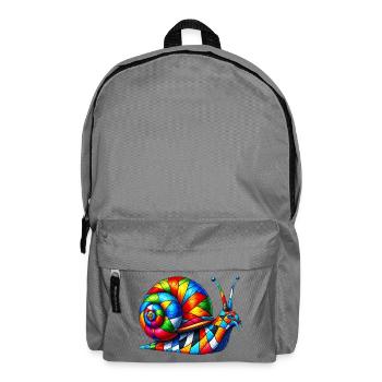 Snail - Backpack - elephant grey - Front