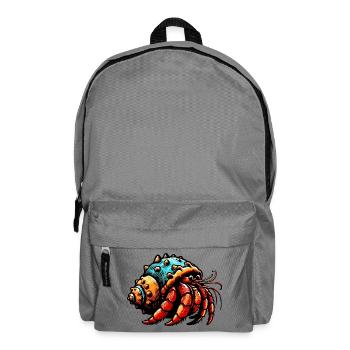 Hermit crab - Backpack - elephant grey - Front