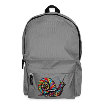 Schnecke - Rucksack - Mittelgrau - Vorne