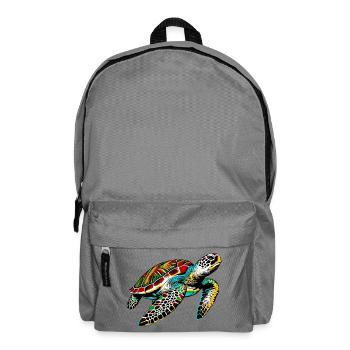 Turtle - Backpack - elephant grey - Front