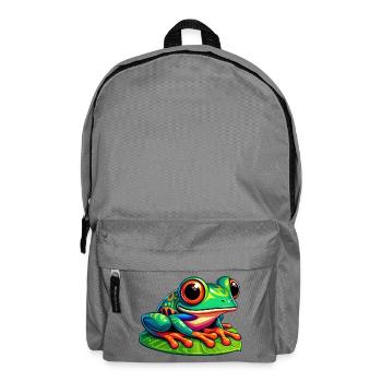 Frog - Backpack - elephant grey - Front