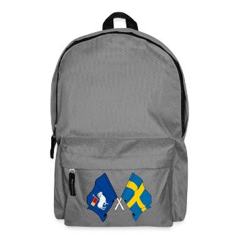 Gotland & Sweden – One proud design - Backpack - elephant grey - Front