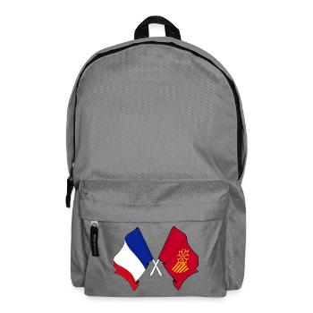 Languedoc-Roussillon & Frankreich – Eine Identität - Rucksack - Mittelgrau - Vorne