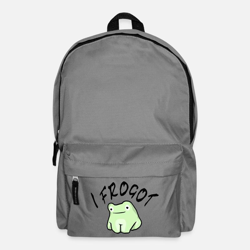 Frogot schwarz - Rucksack - Mittelgrau