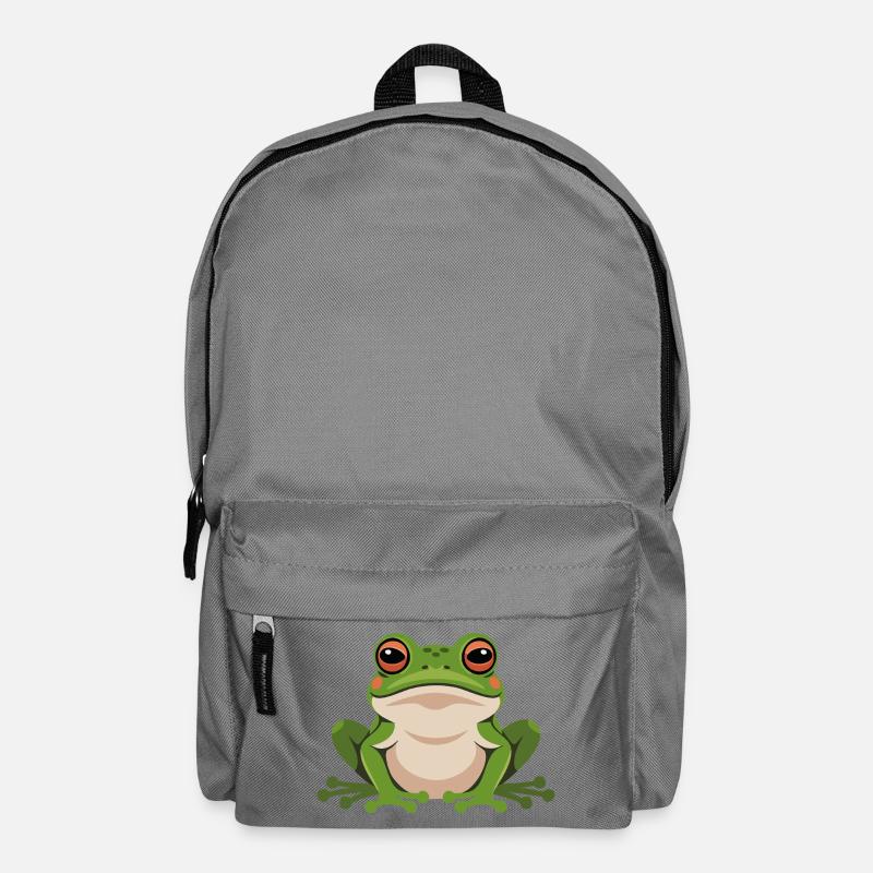 Frosch - Rucksack - Mittelgrau