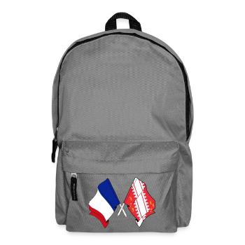 Alsace & France Crossed - Backpack - elephant grey - Front