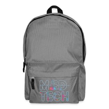 MedTech Labor Neon Wissenschaftsdesign - Rucksack - Mittelgrau - Vorne