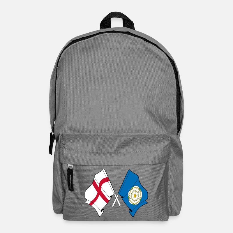 Yorkshire & England Crossed - Backpack - elephant grey