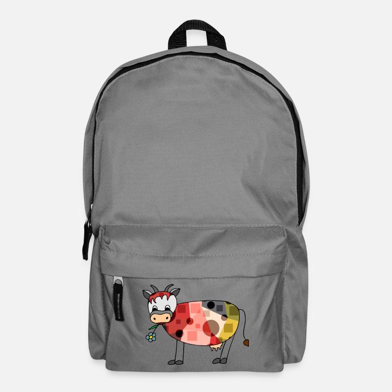 Kuh - Rucksack - Mittelgrau