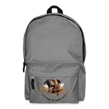 My master is even worse - Backpack - elephant grey - Front