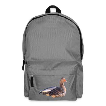 Graugans - Rucksack - Mittelgrau - Vorne