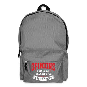Coder Programmer GPT - Backpack - elephant grey - Front