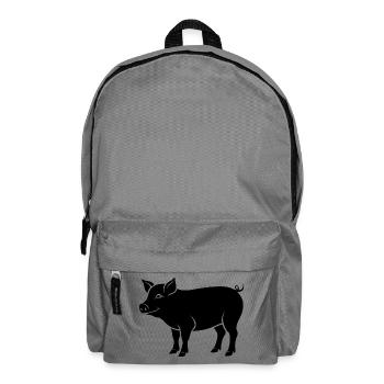 cochon - Sac à dos - gris éléphant - Devant