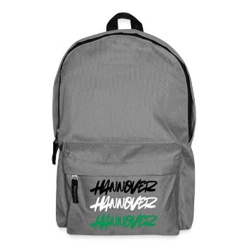 Hanover Double Graffiti Style - Backpack - elephant grey - Front