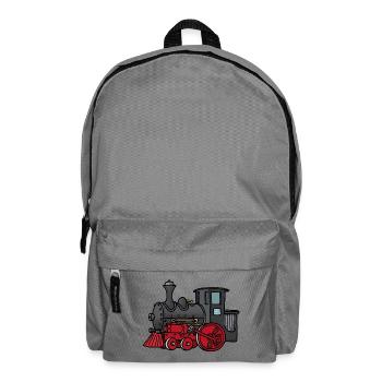 Kleine Lok - Rucksack - Mittelgrau - Vorne