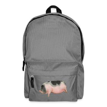 pig - Backpack - elephant grey - Front