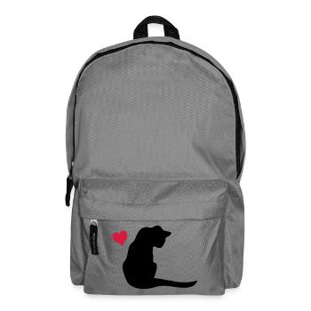Chat - Sac à dos - gris éléphant - Devant