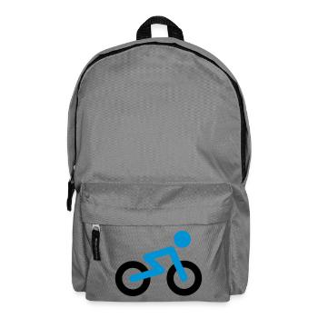 Bicyclette - Sac à dos - gris éléphant - Devant