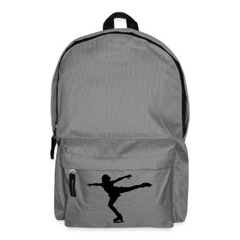 Eiskunstlauf - Rucksack - Mittelgrau - Vorne
