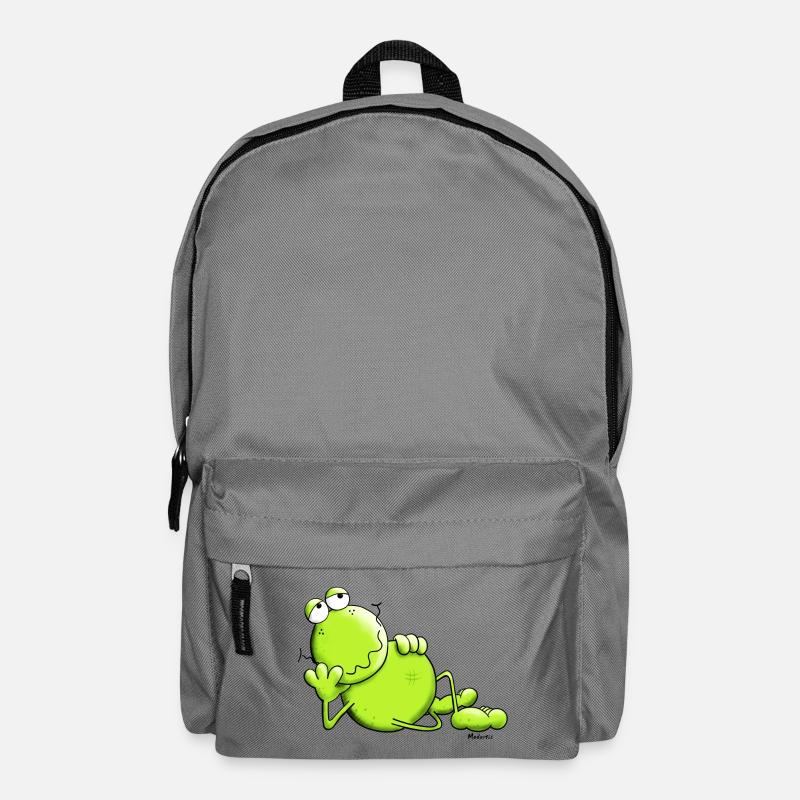 Verträumter Frosch - Rucksack - Mittelgrau