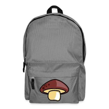 Mushroom Mushroom Gift Idea Symbol - Backpack - elephant grey - Front