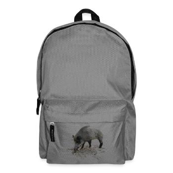 Wild boar - Backpack - elephant grey - Front