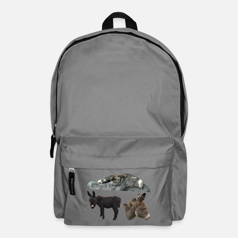 Esel - Rucksack - Mittelgrau