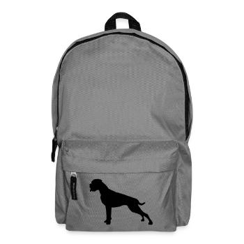 Boxer Stand silhouette - Rucksack - Mittelgrau - Vorne