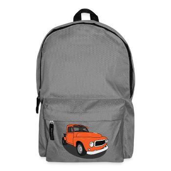 Duet Orange - Backpack - elephant grey - Front