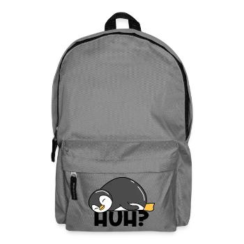 Süß Kalt Vogel Pinguin Spruch Tier Zoo - Rucksack - Mittelgrau - Vorne