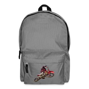 Motocross - Sac à dos - gris éléphant - Devant