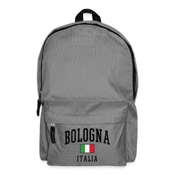Bologne - Italie Drapeau - Sac à dos - gris éléphant - Devant