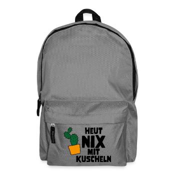 Kuscheln - Rucksack - Mittelgrau - Vorne
