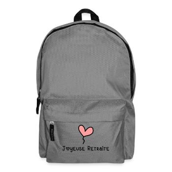 Happy retirement - Backpack - elephant grey - Front