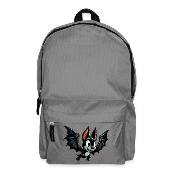Chauve-souris - Sac à dos - gris éléphant - Devant