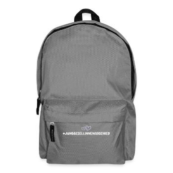 Junggesellinnenabschied Herz - Rucksack - Mittelgrau - Vorne