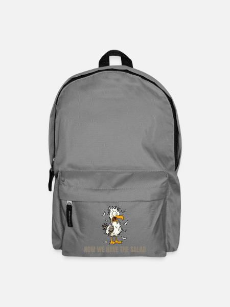 Now We Have The Salad Möwe - Rucksack - Mittelgrau