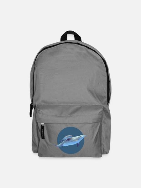 Delfin - Rucksack - Mittelgrau