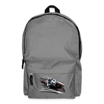 Motorcycle - Backpack - elephant grey - Front